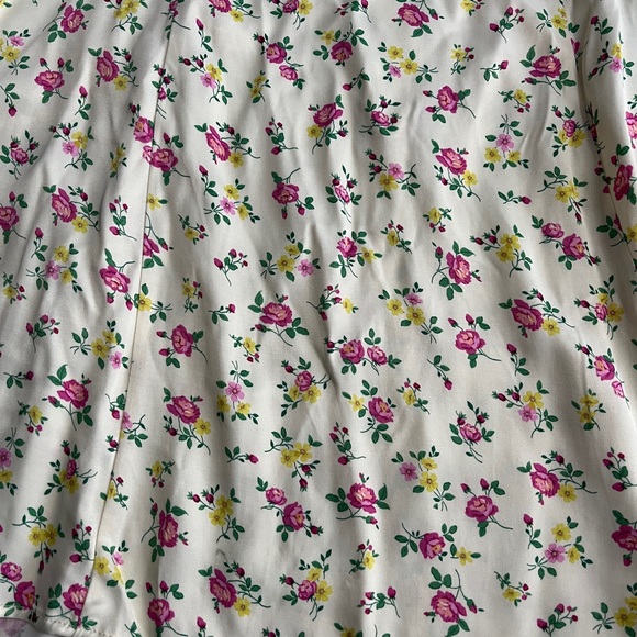 Zara Women’s Floral Print Open Back Strappy Mini Dress - Size L - Picture 6 of 11